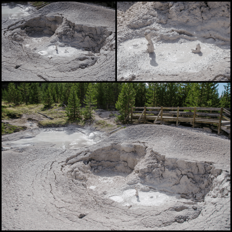 artists paint pots - mud